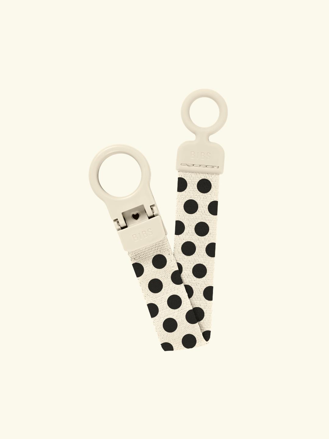 BIBS Studio Collection Loop Pacifier Clip Polka Dot, BIBS Studio Collection Polka Dot lutikett