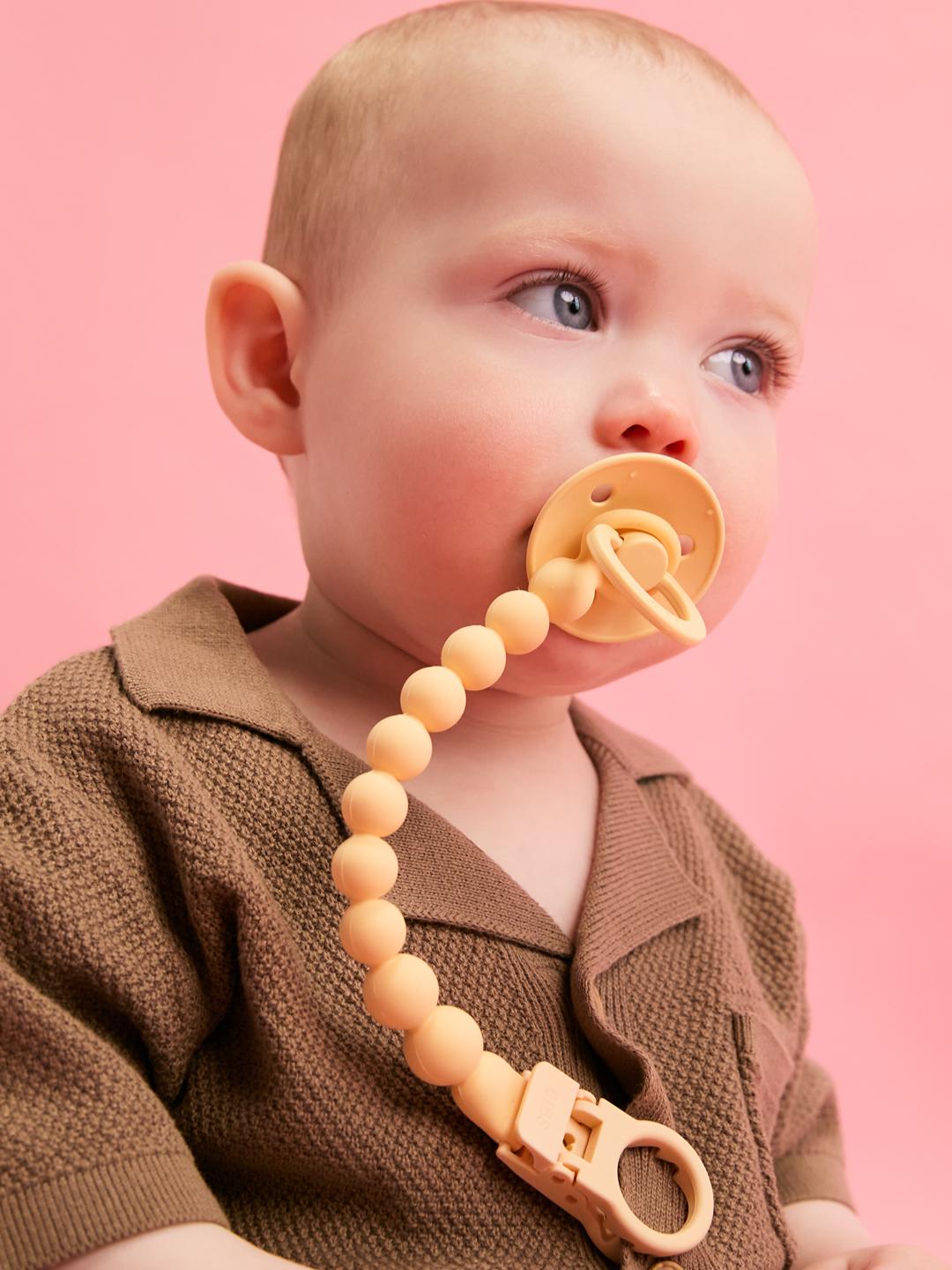 BIBS pacifier clip beaded, BIBS lutikett helmestega, pärlitega, all-groups