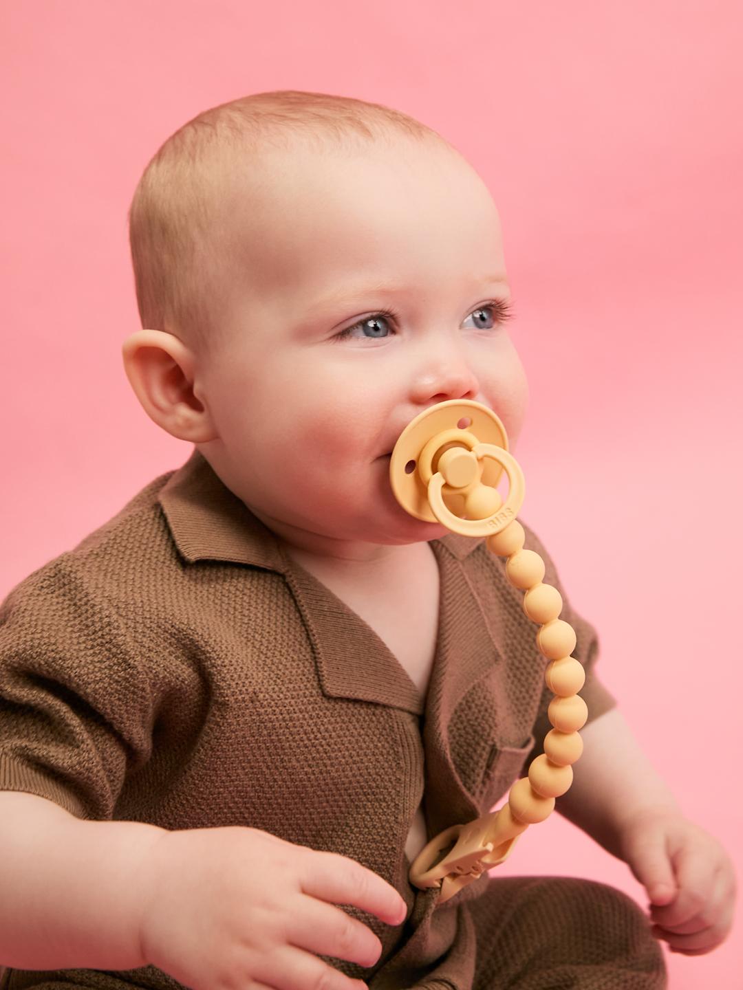 BIBS pacifier clip beaded, BIBS lutikett helmestega, pärlitega, all-groups