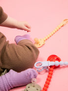 BIBS pacifier clip beaded, BIBS lutikett helmestega, pärlitega, all-groups