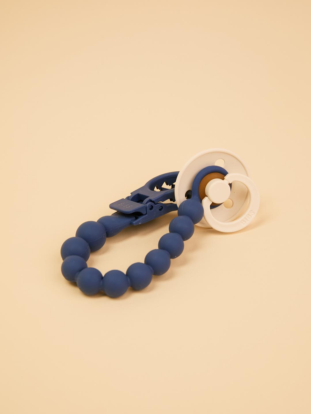 BIBS pacifier clip beaded, BIBS lutikett helmestega, pärlitega, all-groups
