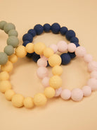 BIBS teething ring beaded, BIBS närimisrõngas närimislelu helmestega, pärlitega, all-groups
