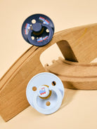 Bibs Colour Round Pacifier Holiday Collection, Train, BIBS Colour Round kirsikujulised ümmargused lutid, rong, all-groups