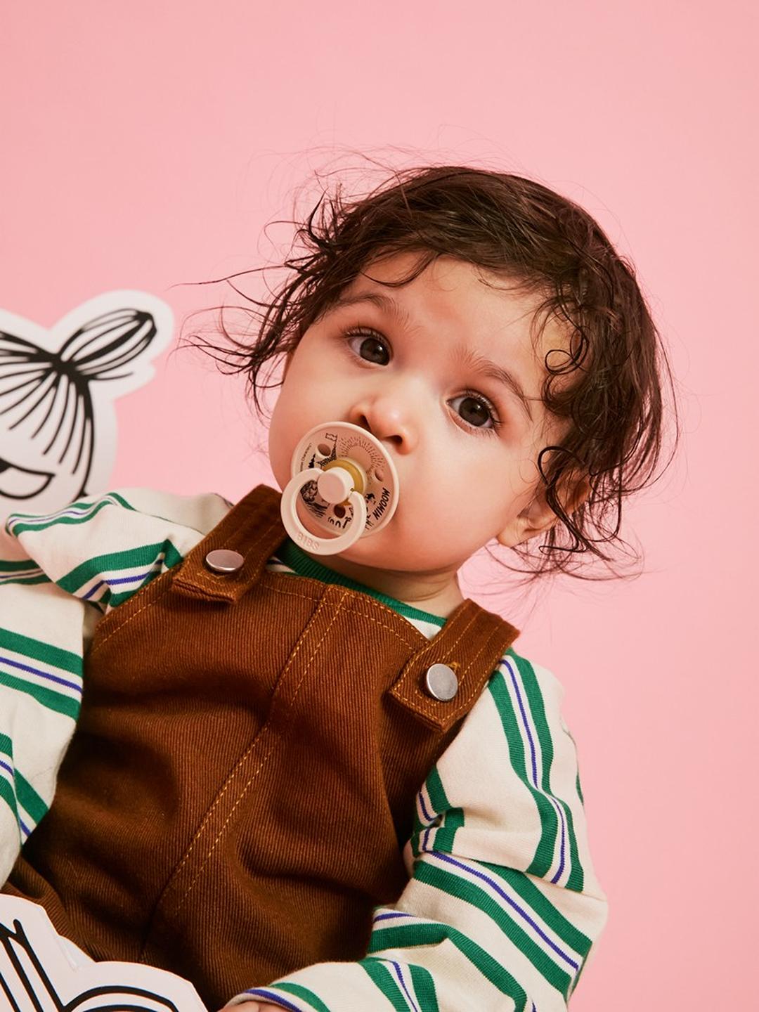 BIBS x MOOMIN Colour Round Pacifiers, BIBS X MUUMI kirsikujulised ümmarguse otsaga lutid naturaalne kumm, Muumi kollektsioon, all-groups