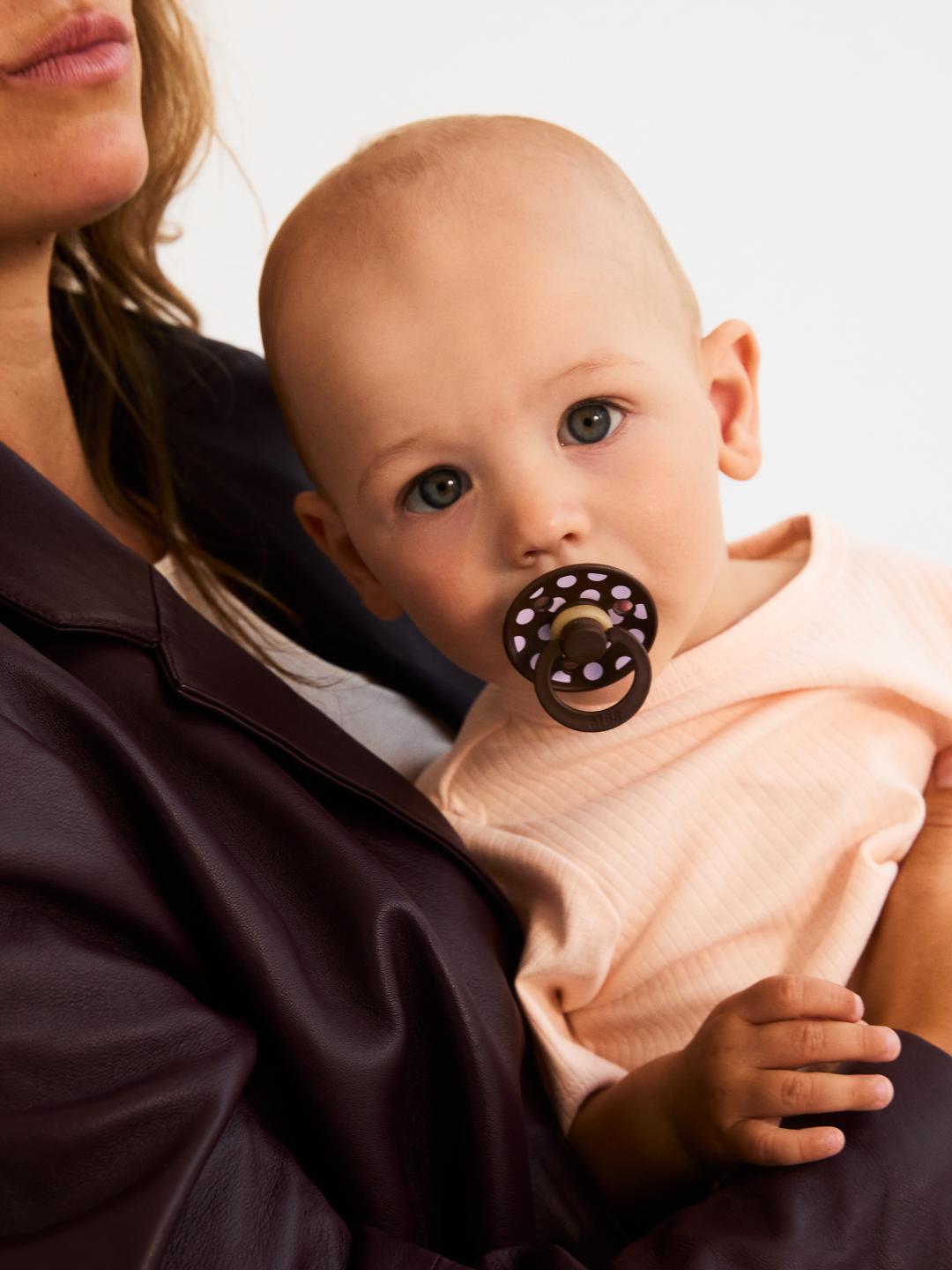 BIBS Studio Collection Colour Roudn Pacifiers Polka Dot, BIBS Studio Polka Dot kollektsioon, kirsikujulised lutid, all-groups