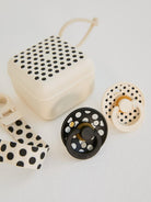 BIBS Studio Collection Pacifier Box and Pacifier Clip Polka Dot, BIBS Studio Collection Polka Dot lutikapr ja lutikett, all-groups
