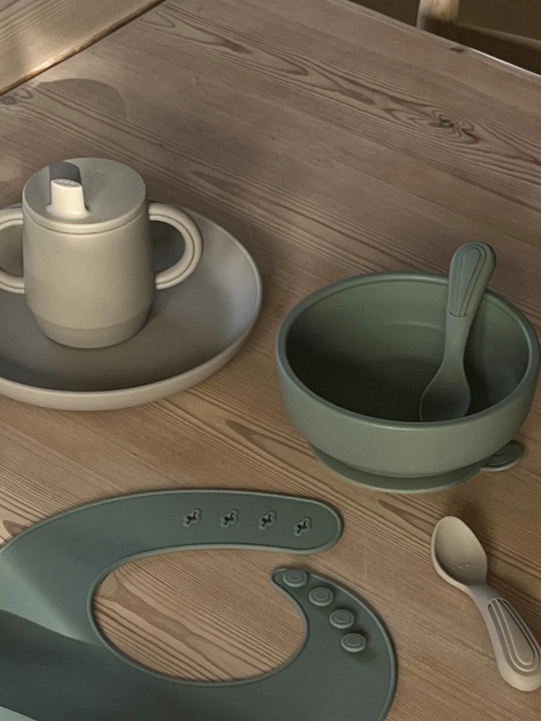 Atelier Keen children's tableware in food grade silicone, silikoonist laste toidunõud, sööginõud, all-groups