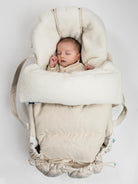 Najell universal Footmuff Wool & Down, Najell universaalne soojakott villa ja udusulgedega, Sleepcarrier, kärule, oat beige