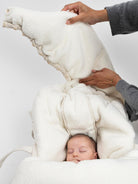 Najell universal Footmuff Wool & Down, Najell universaalne soojakott villa ja udusulgedega, Sleepcarrier, kärule, oat beige