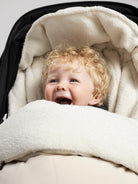 Najell universal Footmuff Wool & Down, Najell universaalne soojakott villa ja udusulgedega, Sleepcarrier, kärule, oat beige