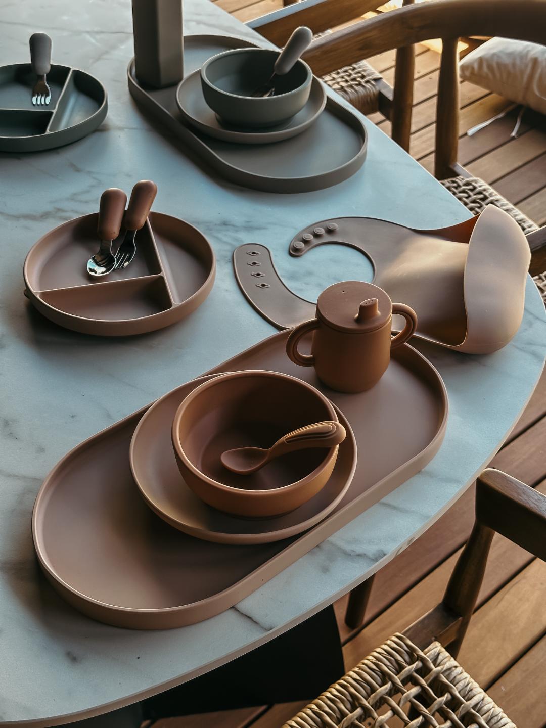 Atelier Keen children's tableware in food grade silicone, silikoonist laste toidunõud, sööginõud, all-groups