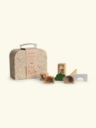 Filibabba suitcase kit wooden sensory blocks, Filibabba puidust sensoorsed klotsid kohvris