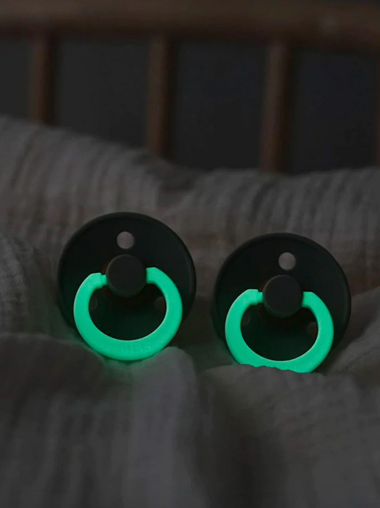 Colour Anatomical Glow Pacifiers