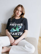 Tajinebanane nursing t-shirt, breastfeeding t-shirt Mother Earth, Tajinebanane imetamispluus, imetamise t-särk Mother Earth