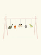 Quax activity arch with toys set, Quax mängukaar riputatavate mänguasjadega, dinos, dinosaurused