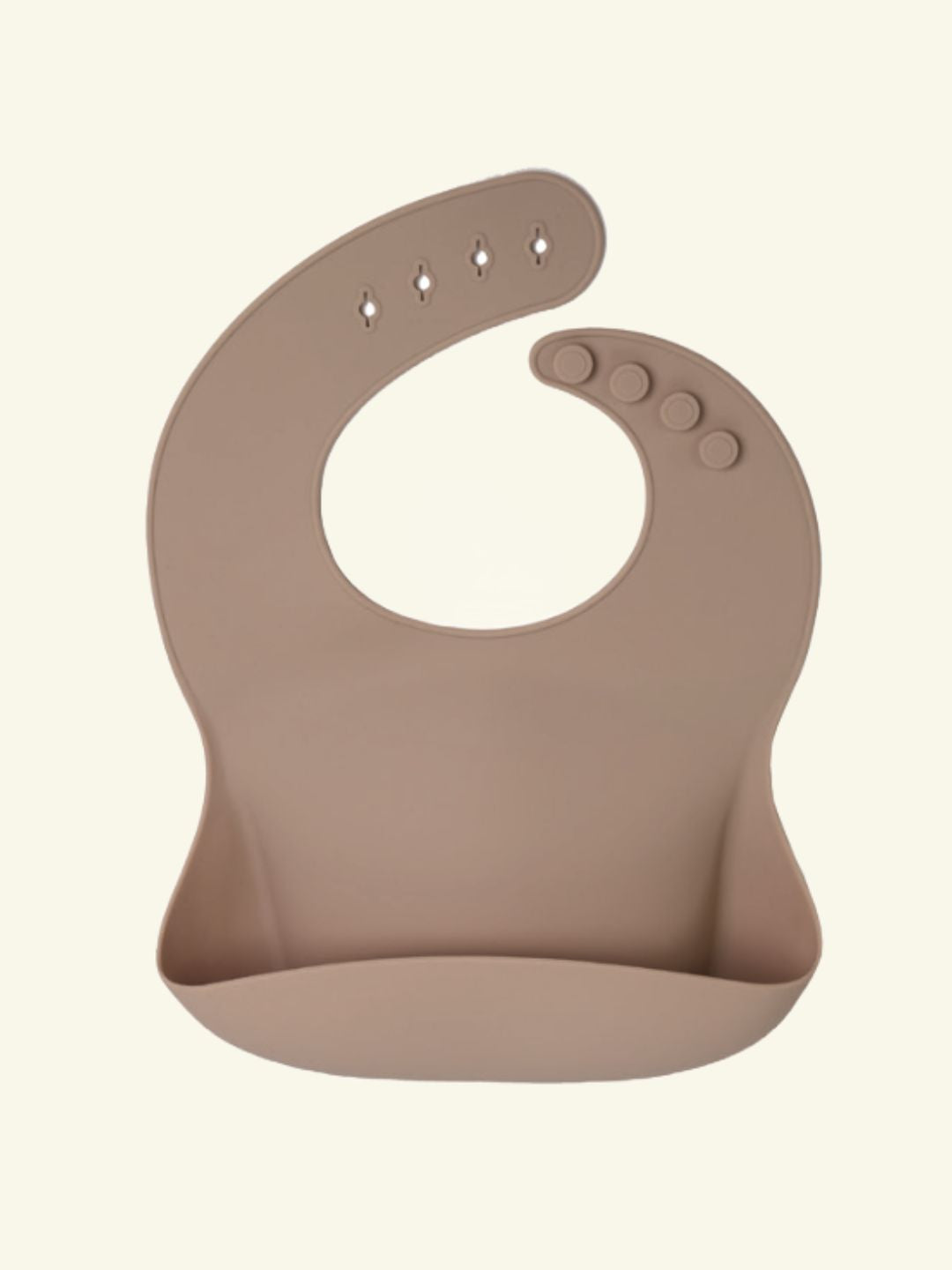 Atelier Keen Silicone Bib, Atelier Keen silikoonist põll, pudipõll, Nude, all-groups