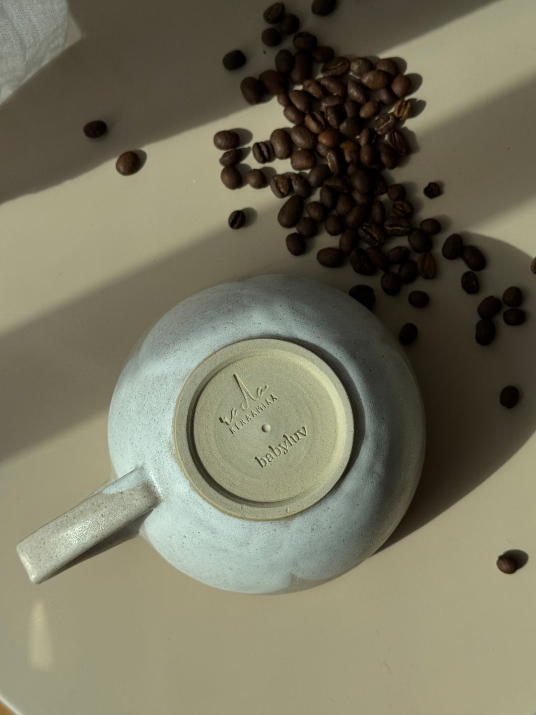 Gift set - Rada Keraamika coffee cup & KOKOMO cofee beans, Kinkekomplekt emadepäevaks - Rada Keraamika tass & KOKOMO kohvioad