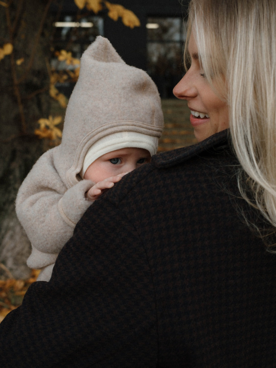 Babyluv Studio merino wool baby jacket, meriinovillane jakk beebile