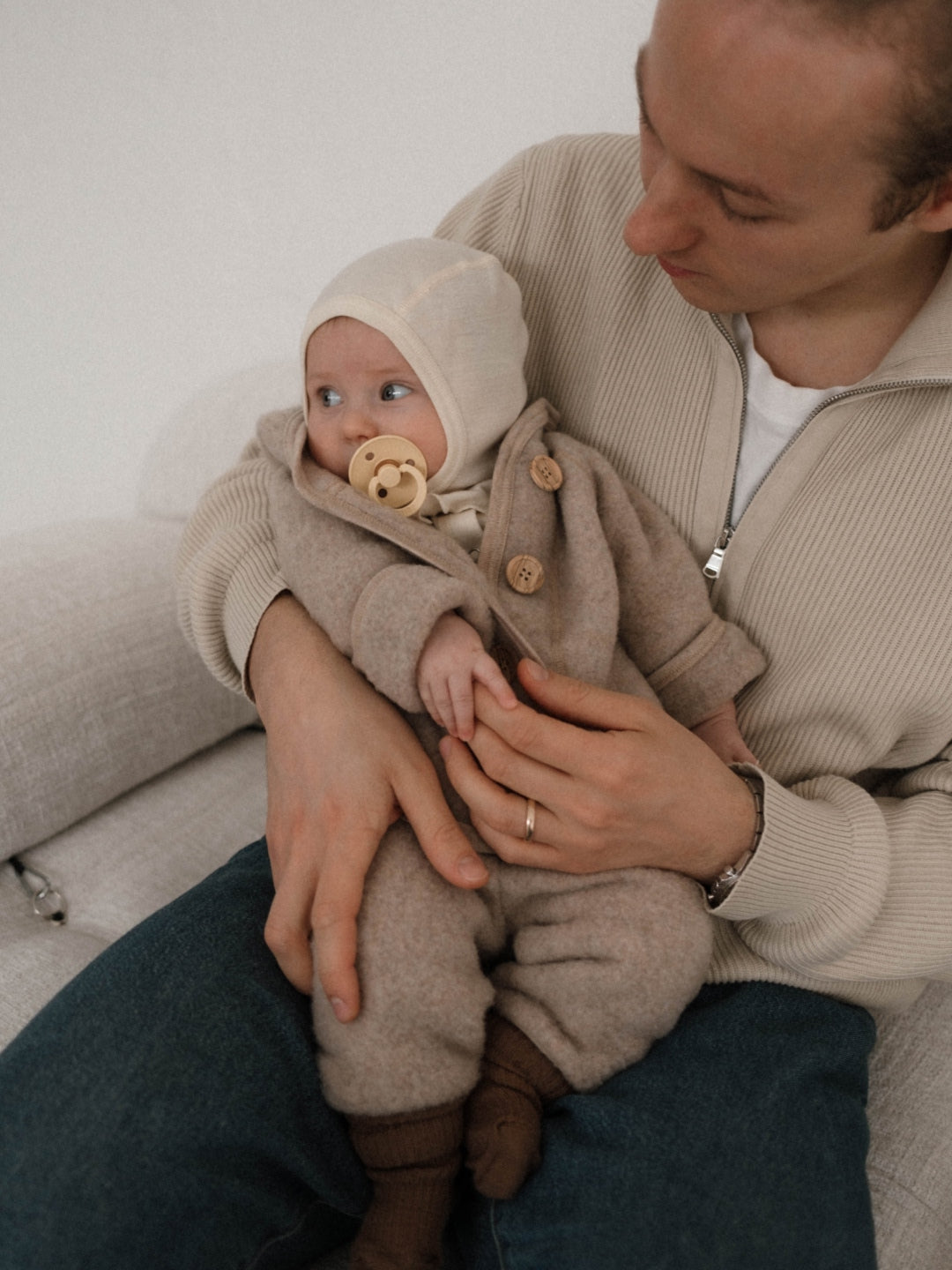 Babyluv Studio merino wool baby jacket and pants, balaclava, meriinovillane jakk ja püksid beebile, balaklava beebile