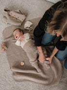 Babyluv Studio merino wool collection for baby, meriinovillane jakk ja püksid beebile