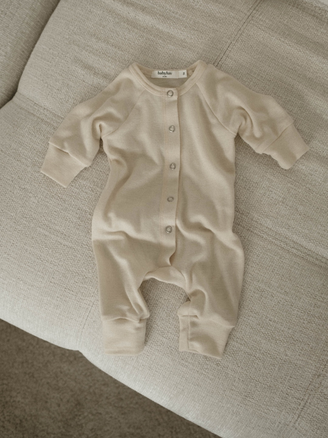 Babyluv Studio merino silk onesie, siidivillane beebikombe, toakombe
