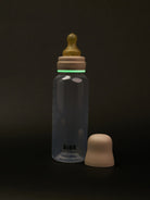 BIBS baby plastic bottle glow, BIBS pimedas helendav lutipudel, BPA-vaba plastik
