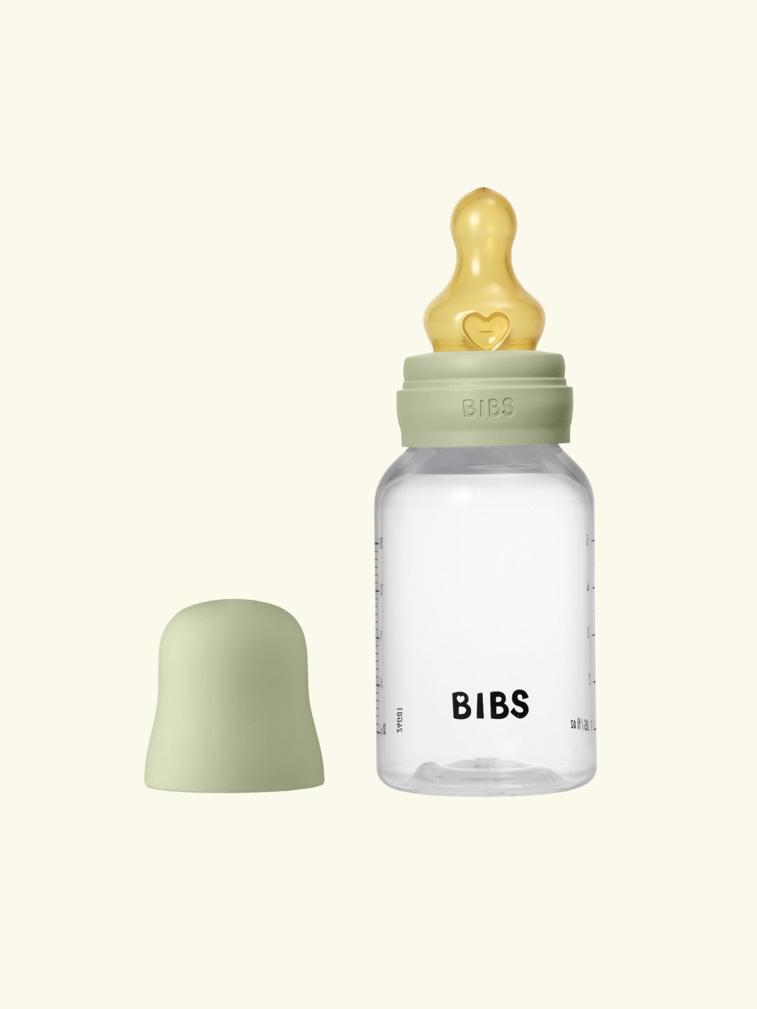 BIBS Baby Plastic Bottle, BIBS plastikust lutipudel, 150 ml, Sage