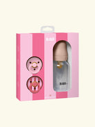 BIBS Baby sprinkle gift set, BIBS Baby Sprinkle kinkekomplekt, BIBS lutipudeli ja luttide kinkekomplekt, Blush