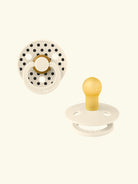 BIBS Colour Round Pacifier, Polka Dots, BIBS Colour kirsikujuline lutt, polkadots