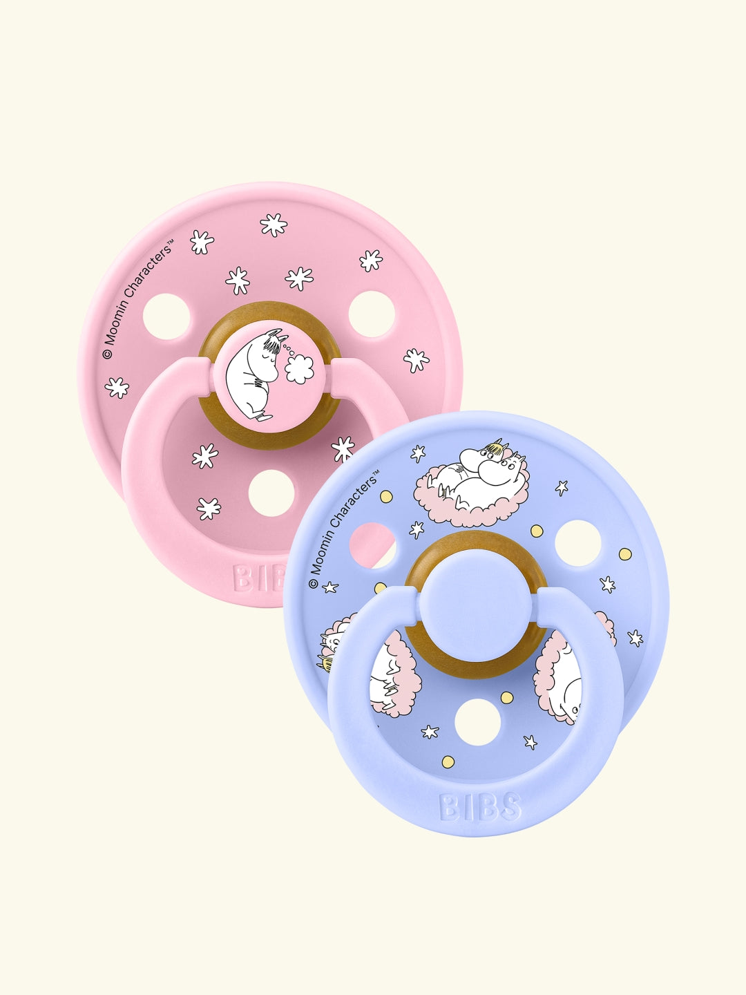 BIBS x MOOMIN Collection Colour Round Pacifiers – Babyluv