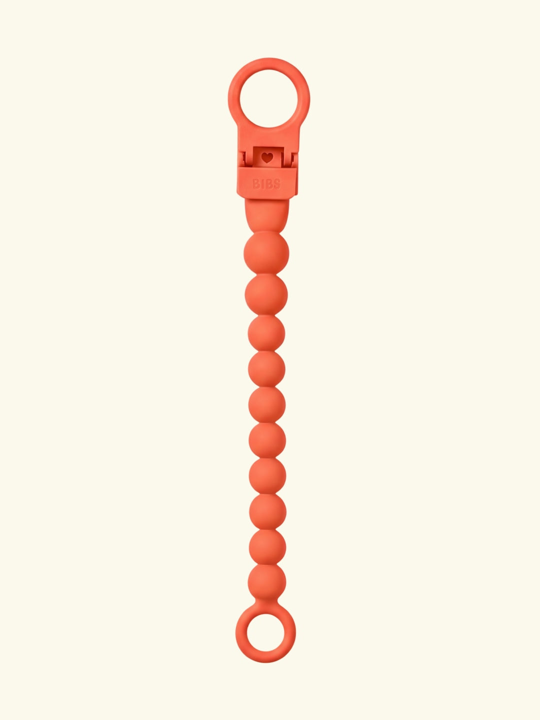 BIBS pacifier clip beaded, BIBS lutikett helmestega, pärlitega, tango
