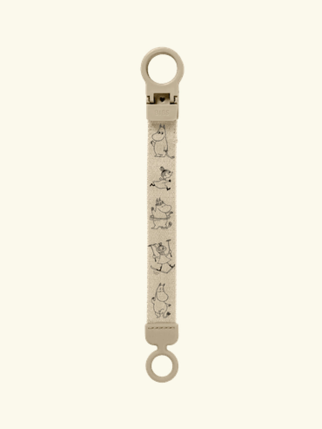 BIBS x MOOMIN pacifier loop clip, BIBS X MUUMI kollektsioon lutikett, all-groups