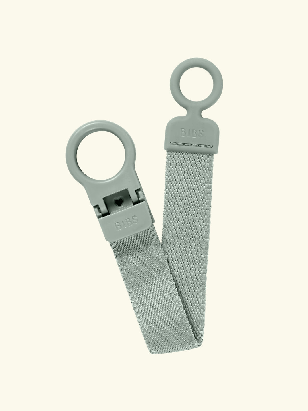 Bibs Loop Pacifier Clip, BIBS Loop lutikett aasaga, sage