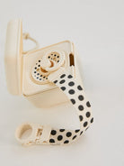 BIBS Sooth&Go Gift Set, Colour Round Pacifier, pacifier box and pacifier clip, Polka Dots, BIBS kinkekomplekt beebilutt, lutikarp ja lutikett, all-groups