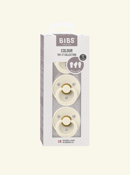 BIBS Colour Try-it Collection 3-pack, luttide proovikomplekt 3-pakk