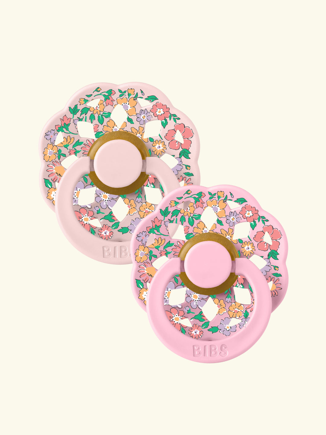 BIBS x Liberty Boheme Pacifiers, BIBS X Liberty Boheme kirsikujulised lutid, naturaalsest kummist lutid, Oscar Meadow Blossom Mix