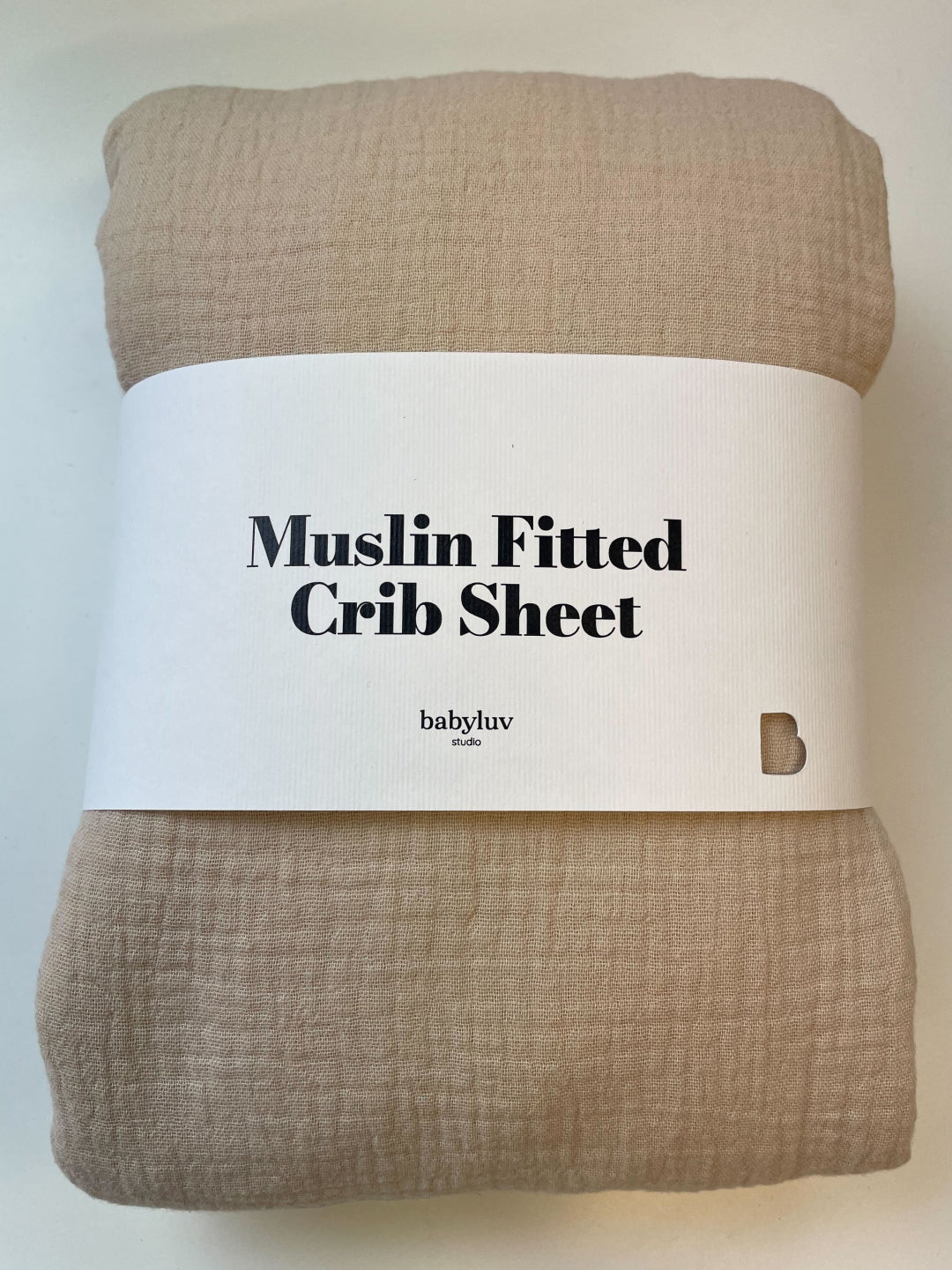 Muslin fitted hot sale crib sheet