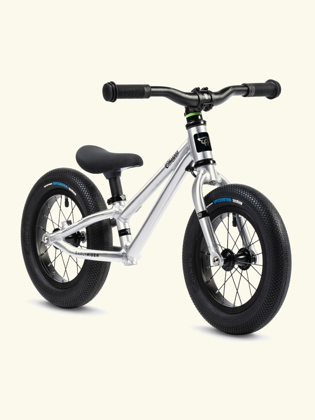 Early Rider Balance Bike Charger, Early Rider jooksuratas Charger, brushed aluminium