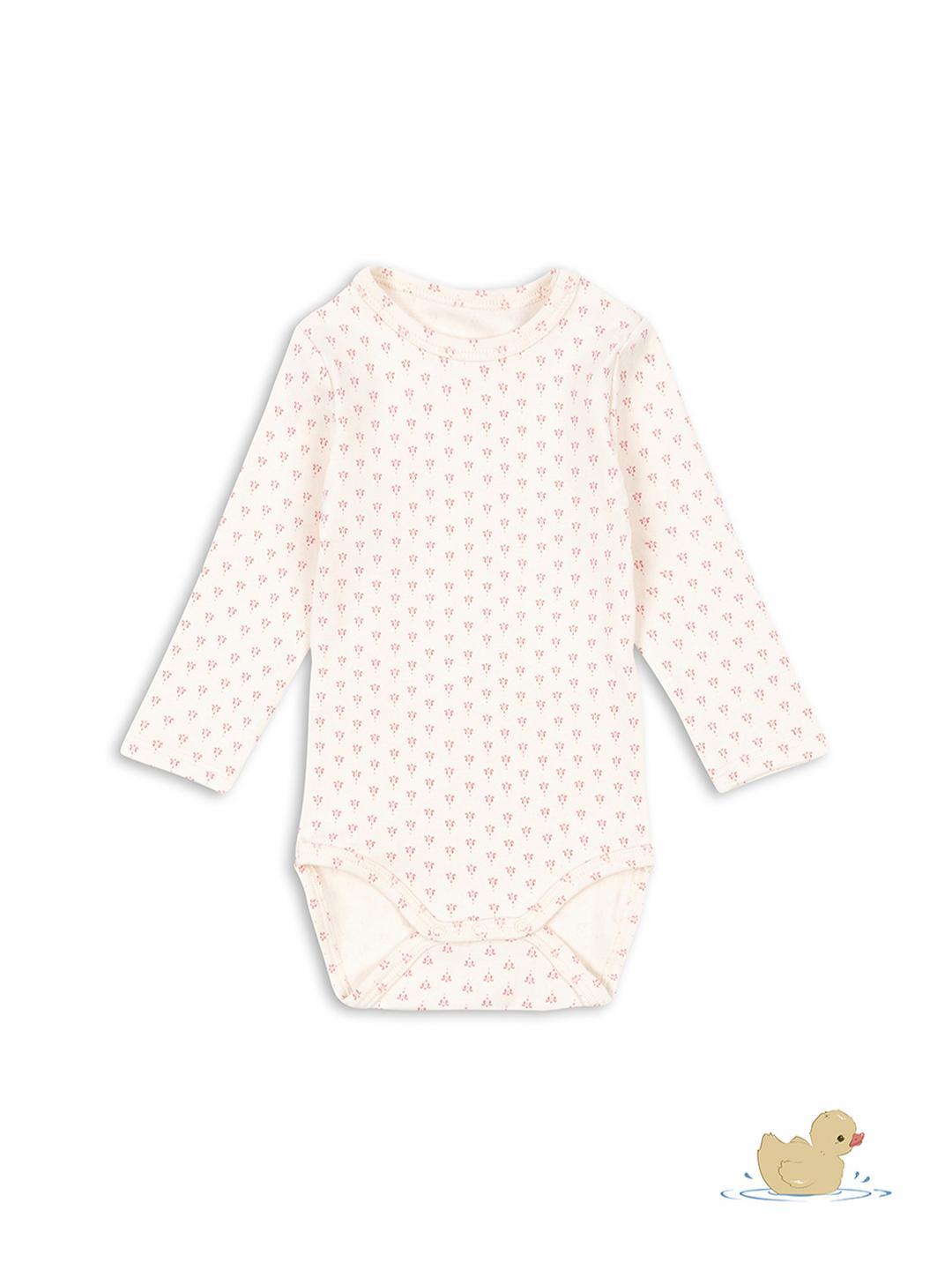 Konges Sløjd Fanga bello body, Konges Sløjd Fanga Bello beebibodi, punto rosa, roosa