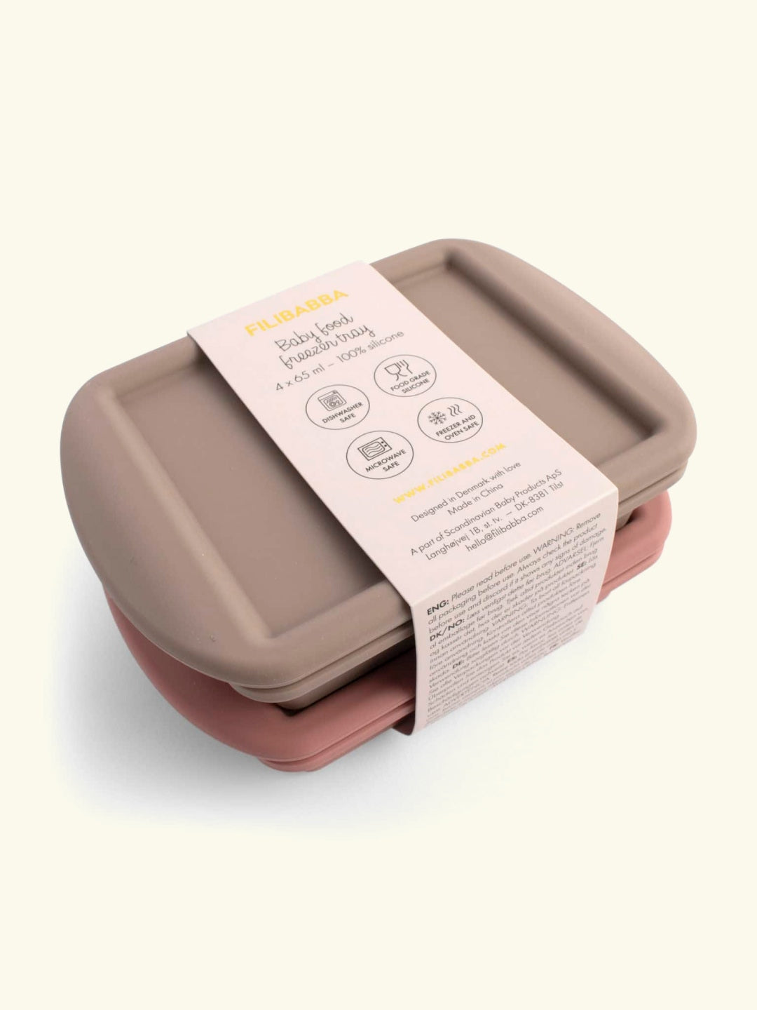Filibabba baby food freezer tray, Filibabba beebitoidu külmutamise vormid, all-groups