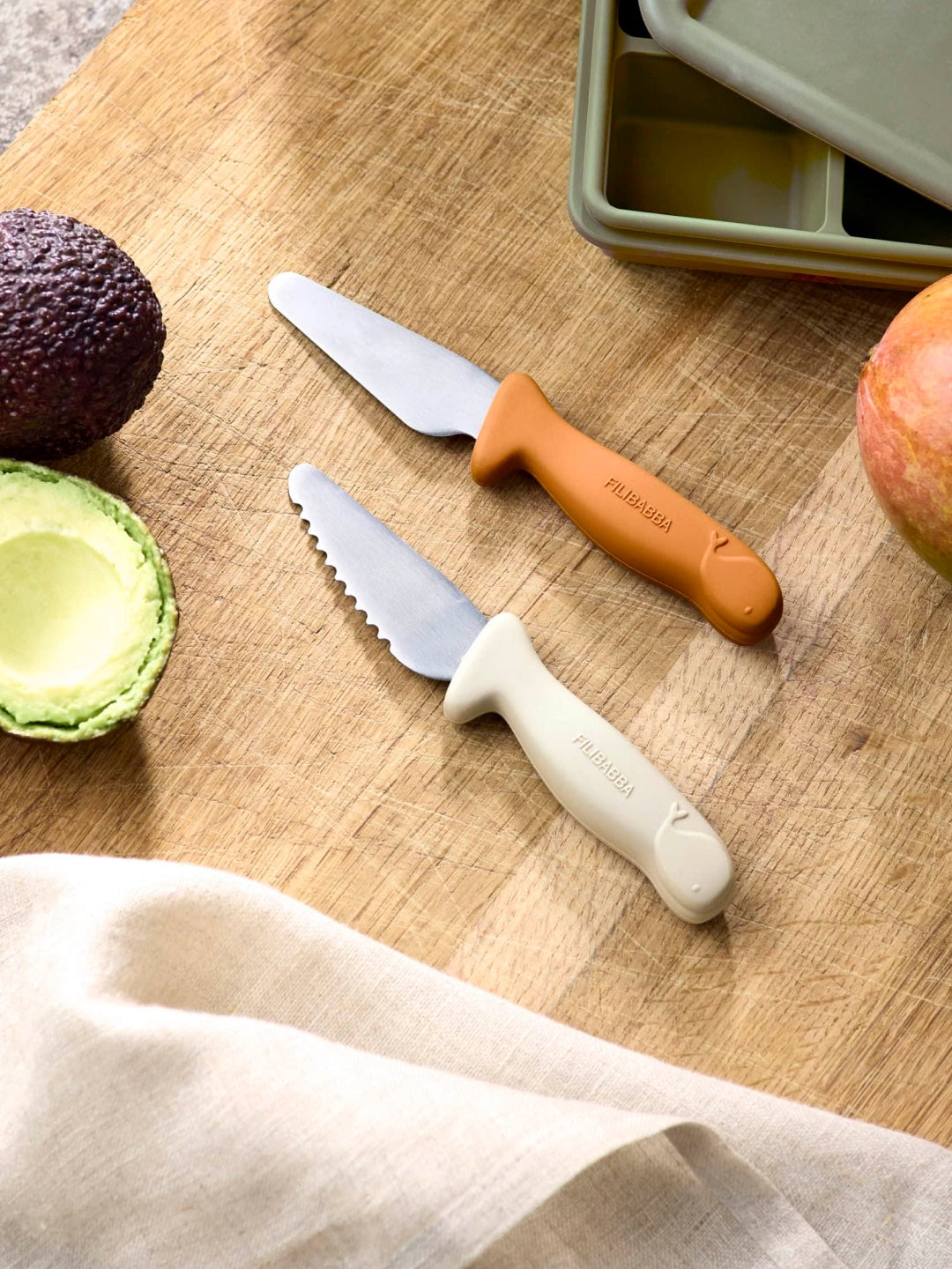 Filibabba beginners knives 2-pack, Filibabba algajate noad 2 pakk, algaja koka noad väikelapsele, minu esimesed noad, all-groups
