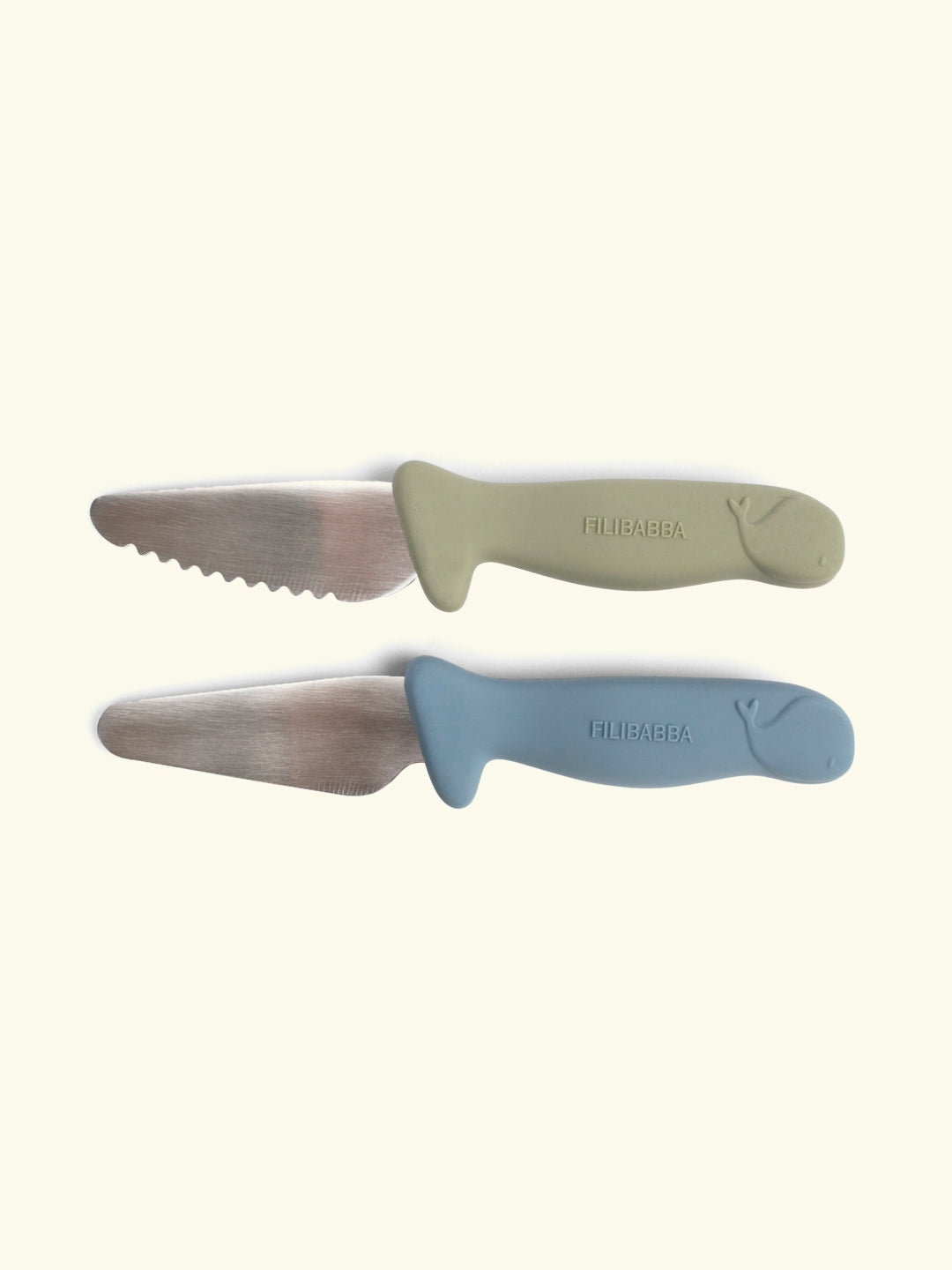Filibabba beginners knives 2-pack, Filibabba algajate noad 2 pakk, algaja koka noad väikelapsele, minu esimesed noad, blue