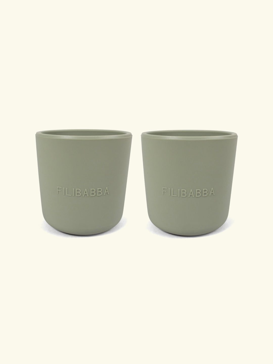 Filibabba Cup 2-pack, Filibabba silikoonist joogitopsid 2-pakk