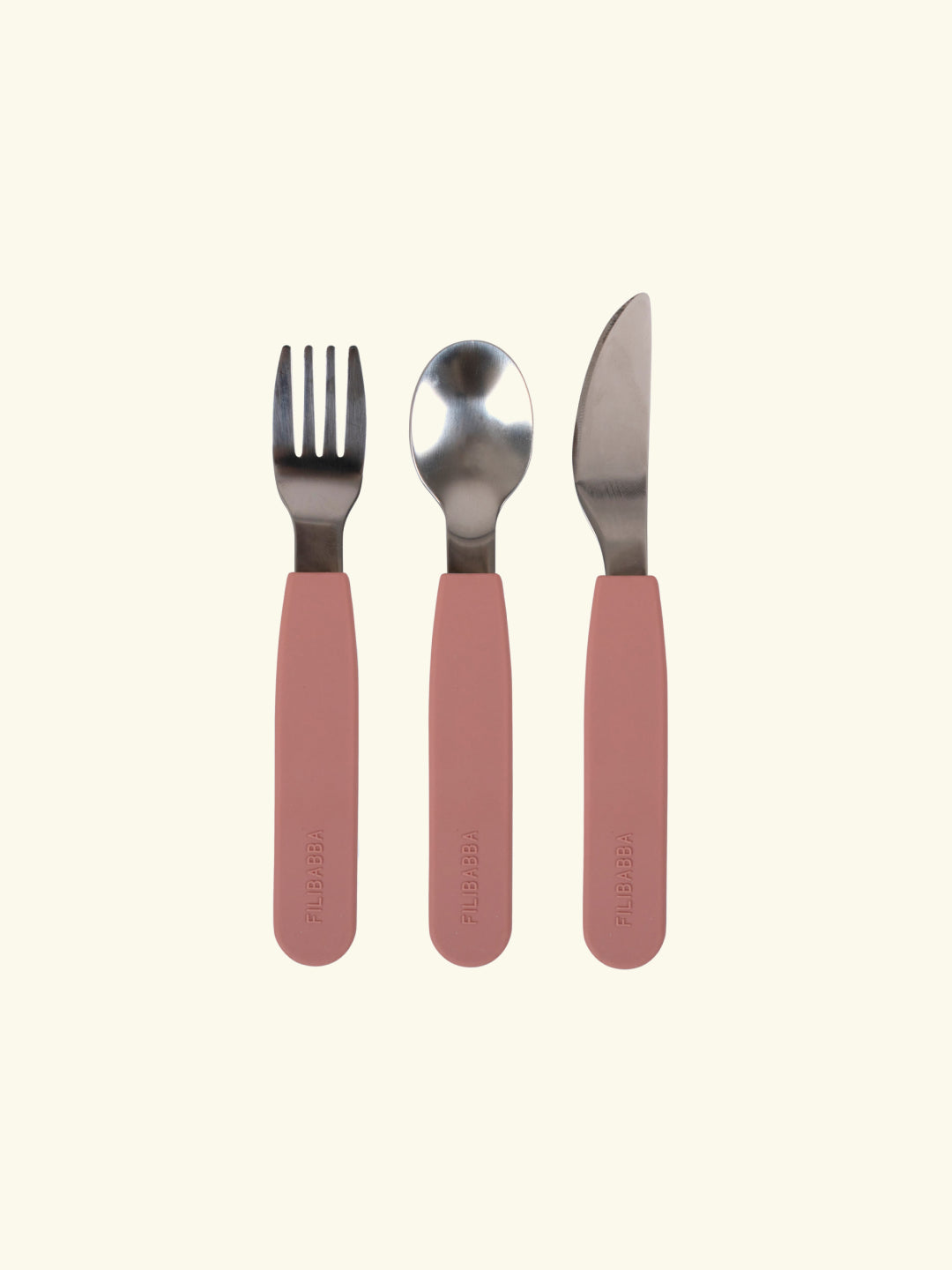 Filibabba Silicone Cutlery Set, silikoonist söögiriistade komplekt