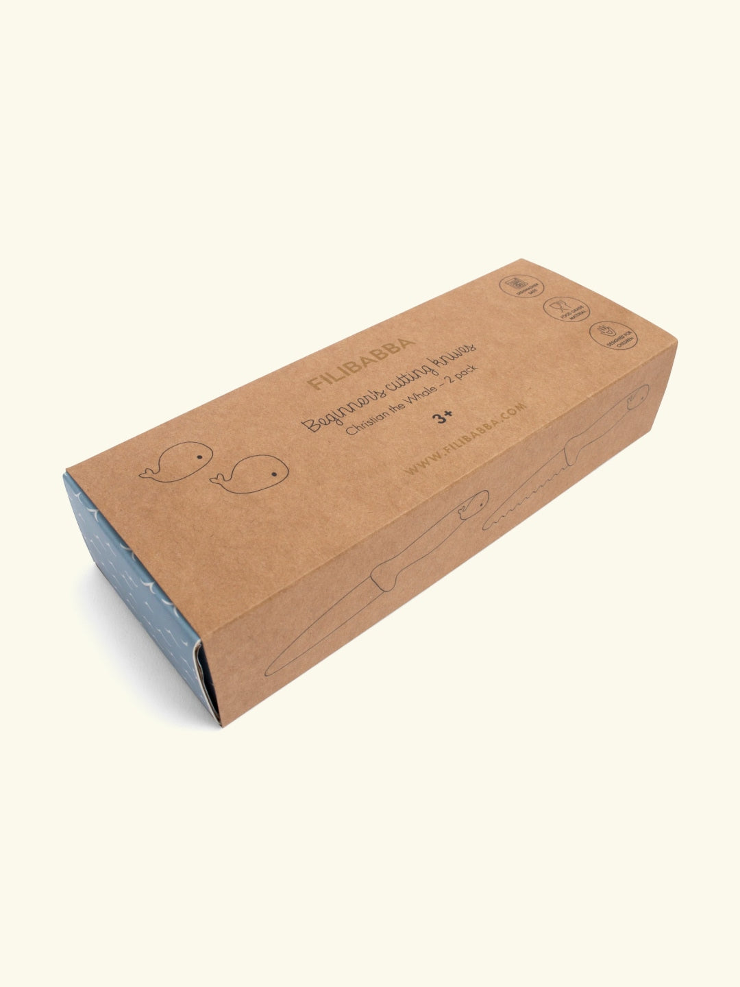 Filibabba beginners knives 2-pack, Filibabba algajate noad 2 pakk, algaja koka noad väikelapsele, minu esimesed noad, all-groups