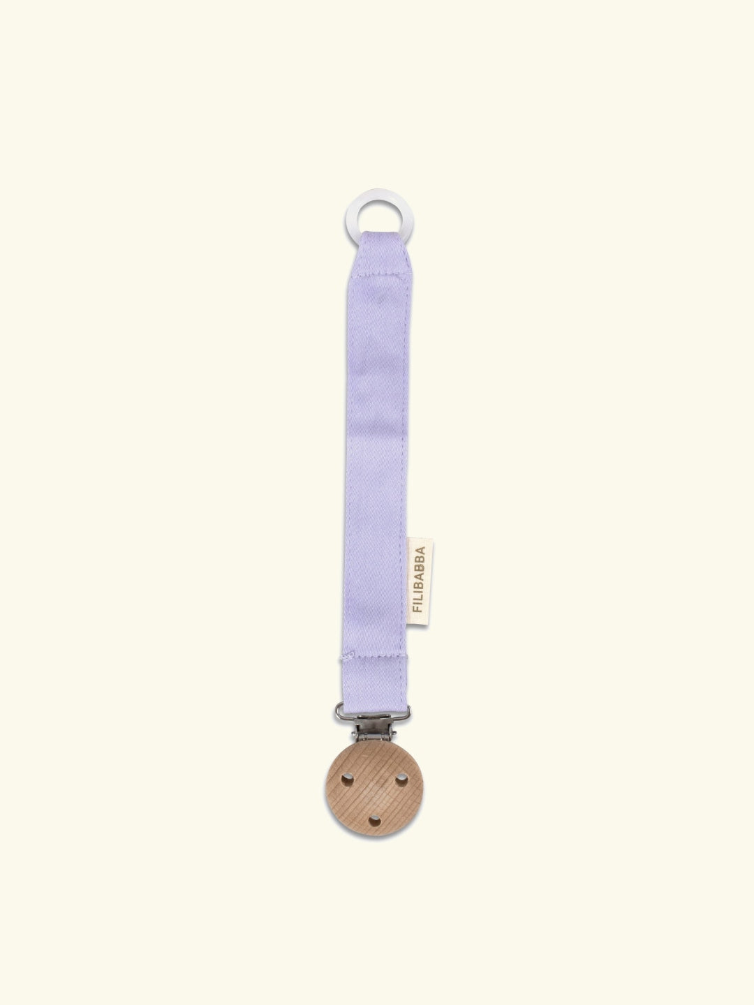 Filibabba pacifier clip, Filibabba lutikett, lutiklamber, fresh violet
