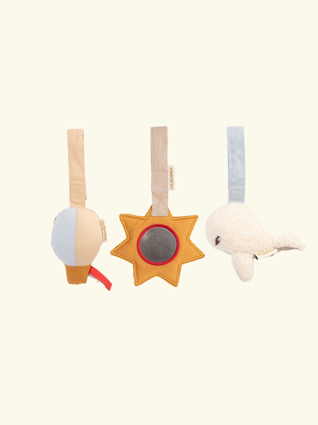 Filibabba Sensory toys 3-pack Dreamy Adventurers, Filibabba sensoorsed mänguasjad, komplekt