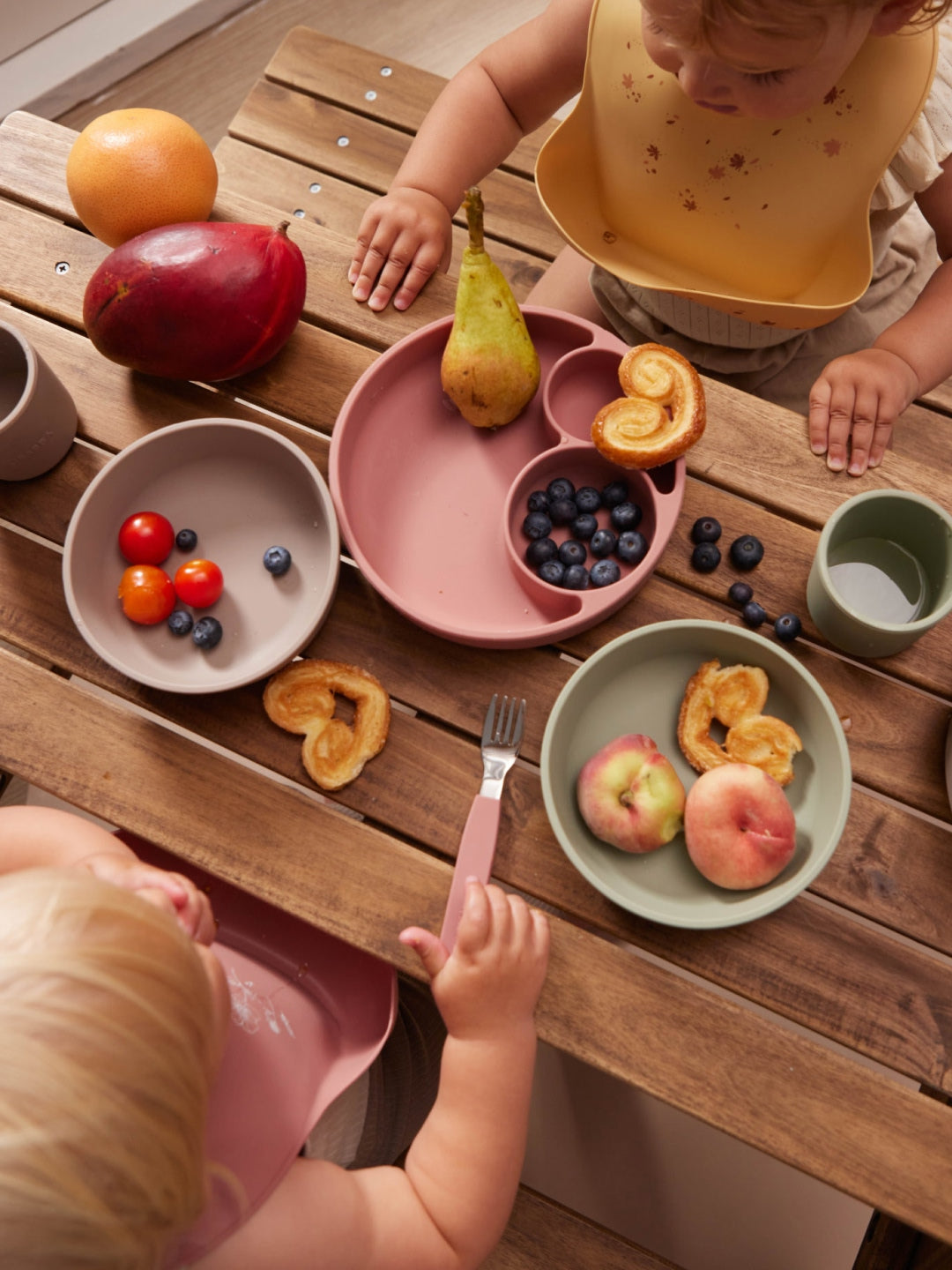 Filibabba Silicone Bib with Print, silikoonist söögipõll, silikoonist pudipõll, all-groups
