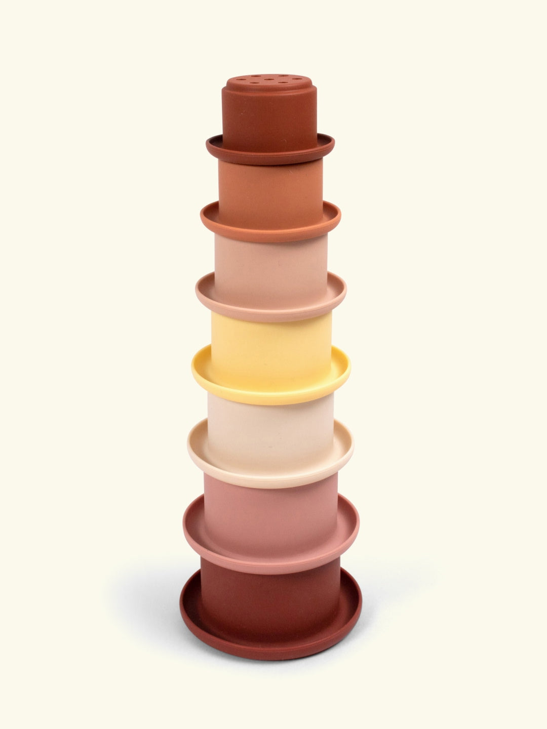 Filibabba silicone stacking cups, Filibabba silikoonist ladumistopsid, Rose