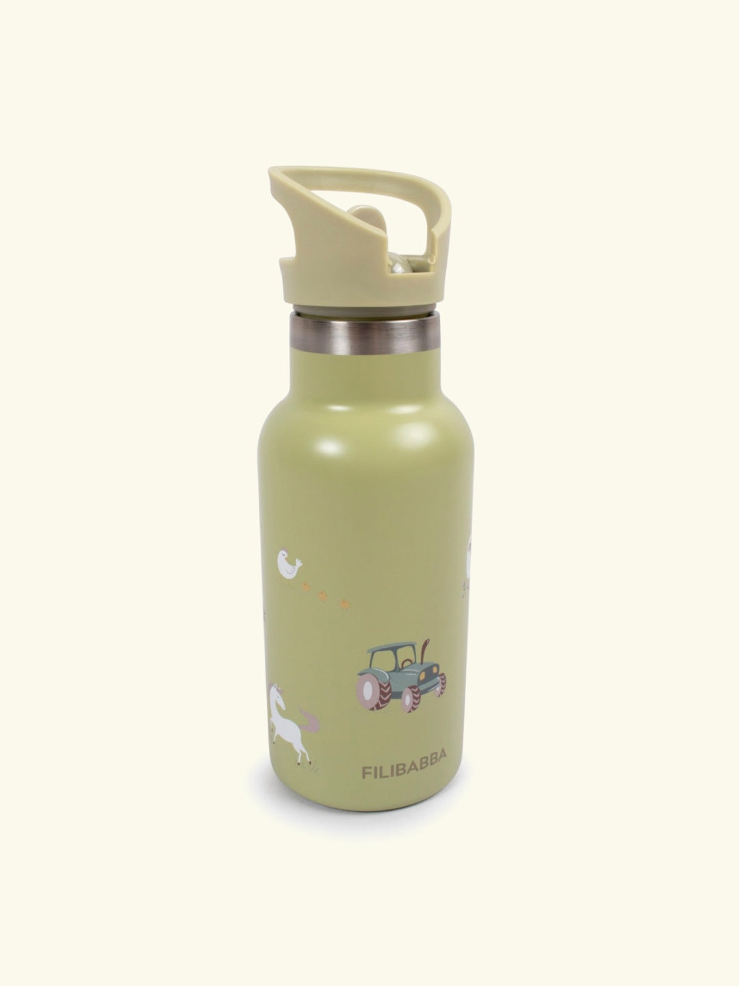 Filibabba stainless steel water bottle, Filibabba roostevabast terasest joogipudel, magic farm